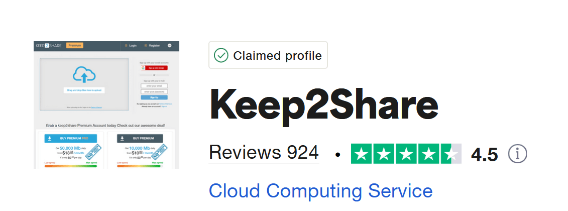 Keep2share - K2S User Experiences and Reviews